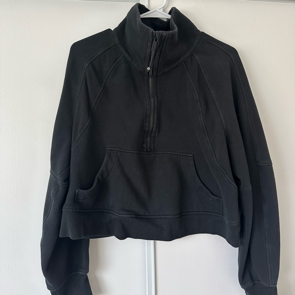 lululemon athletica Black Half-Zip Hoodie - Picture 2 of 4